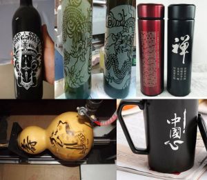 临汾大宁县酒瓶葫芦工艺品激光雕刻机